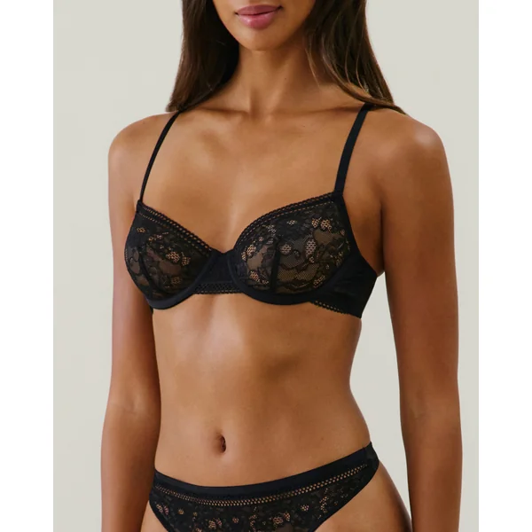 Soutien-gorge corbeille en dentelle