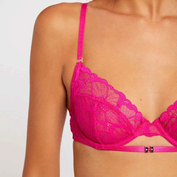Soutien-gorge corbeille rose Ophélie Morgan Lingerie