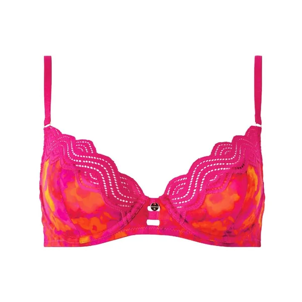 Soutien-gorge corbeille rose Thaïs Morgan Lingerie