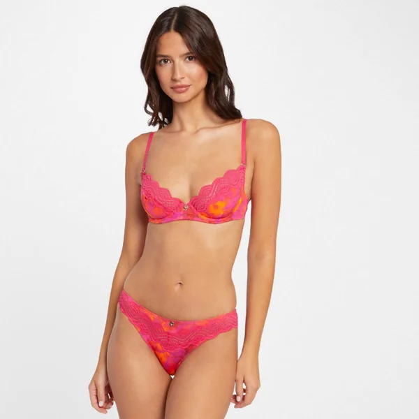 Soutien-gorge corbeille rose Thaïs Morgan Lingerie