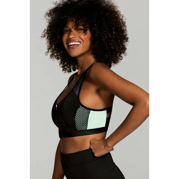 Soutien-gorge de sport noir FAST