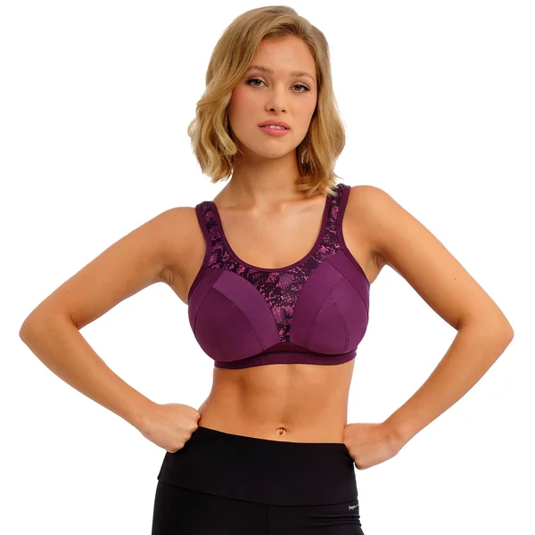 Soutien-Gorge de sport sans armatures Violet Freya