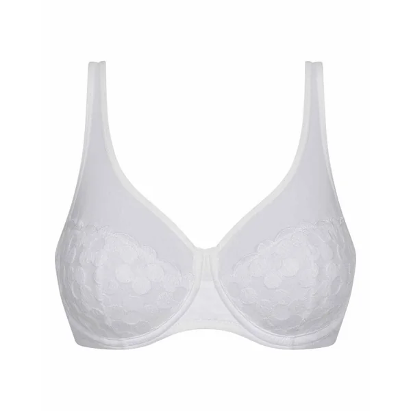 Soutien-gorge emboitant armatures Blanc