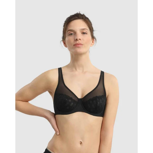Soutien-gorge emboitant armatures Noir