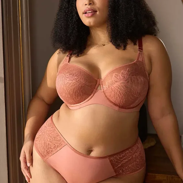 Soutien-gorge emboitant rose Sculptresse