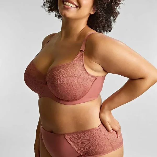 Soutien-gorge emboitant rose Sculptresse
