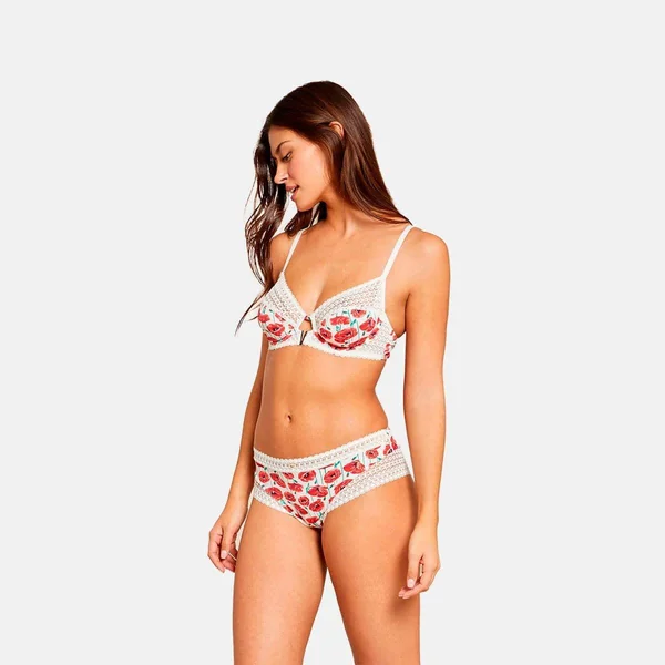 Soutien-gorge Emboîtant Armatures - Blanc