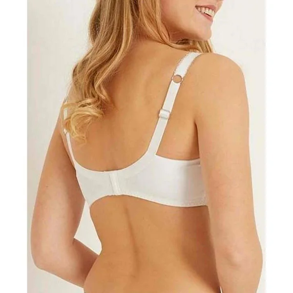 Soutien-gorge emboîtant armatures Blanc