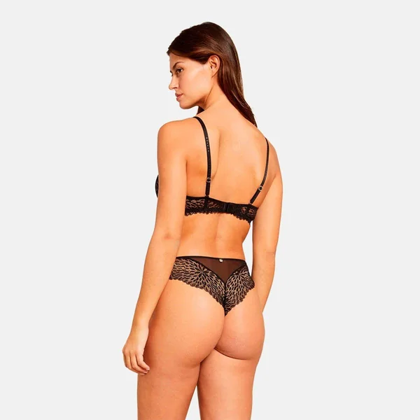 Soutien-gorge emboîtant armatures Noir