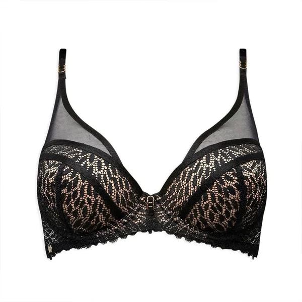 Soutien-gorge emboîtant armatures Noir
