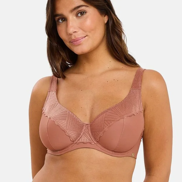 Soutien-gorge emboîtant Daily Softness Noisette rose Sans Complexe