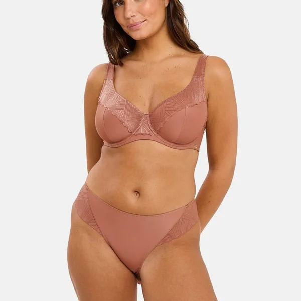 Soutien-gorge emboîtant Daily Softness Noisette rose Sans Complexe