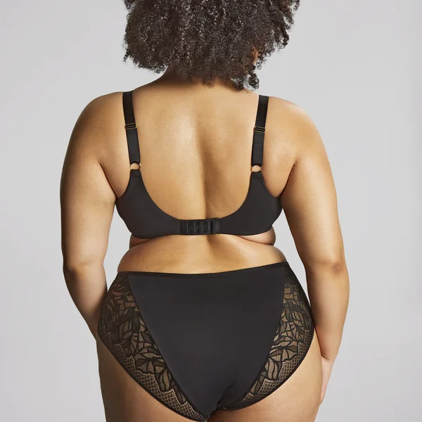 Soutien-gorge emboîtant dentelle - Noir Sculptresse