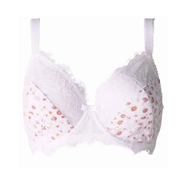 Soutien-gorge grand maintien blanc Défilé Brigitte Bardot