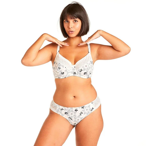 Soutien-gorge grand maintien ivoire Imperatrice