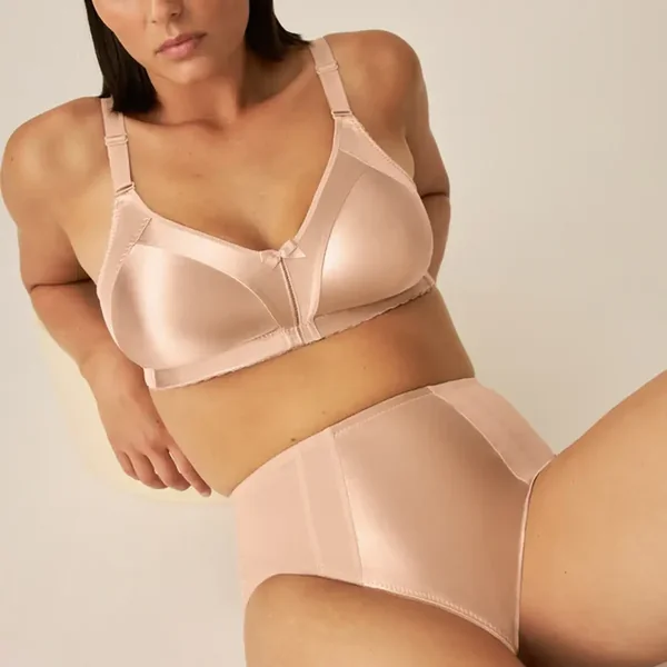 Soutien-gorge minimiseur souple - Beige clair Naturana
