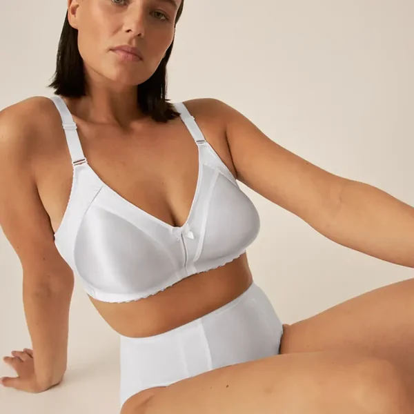 Soutien-gorge minimiseur souple - Blanc Naturana