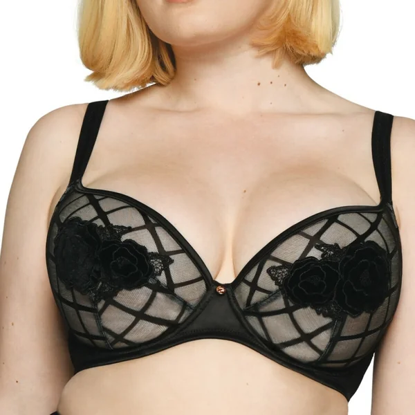 Soutien-gorge plongeant armatures