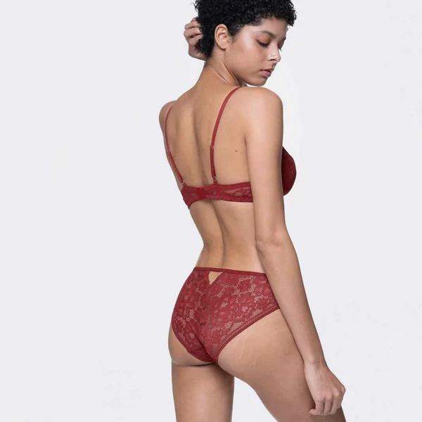 Soutien-gorge plongeant armatures