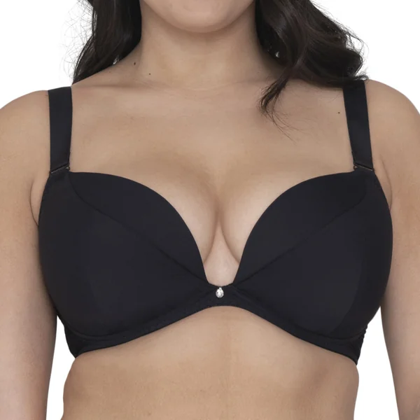 Soutien-gorge plongeant armatures multipositions