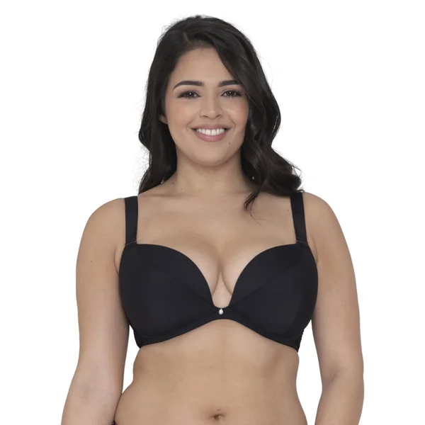 Soutien-gorge plongeant armatures multipositions