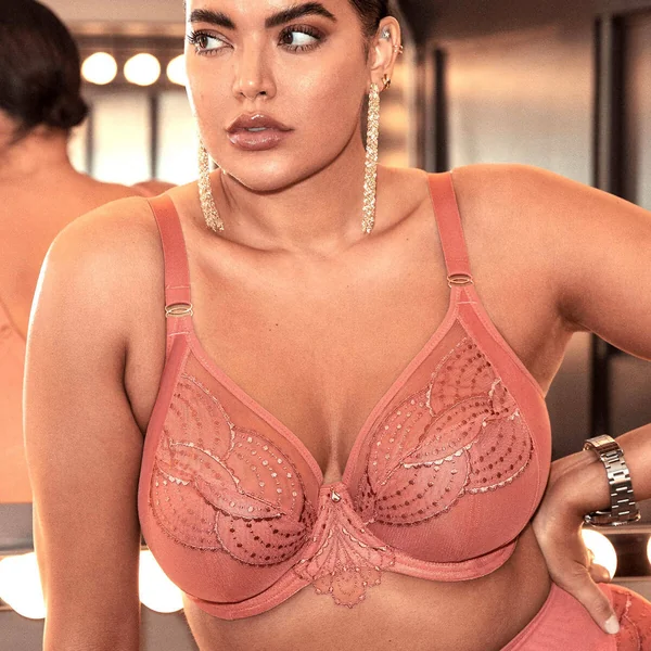 Soutien-gorge plongeant armatures