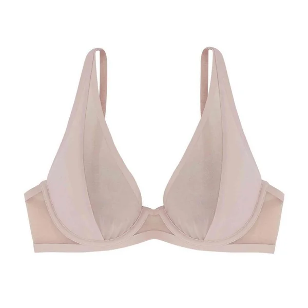 Soutien-gorge plongeant armatures