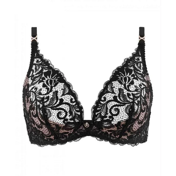 Soutien-gorge plongeant armatures
