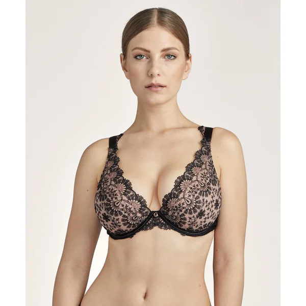Soutien-gorge plongeant armatures
