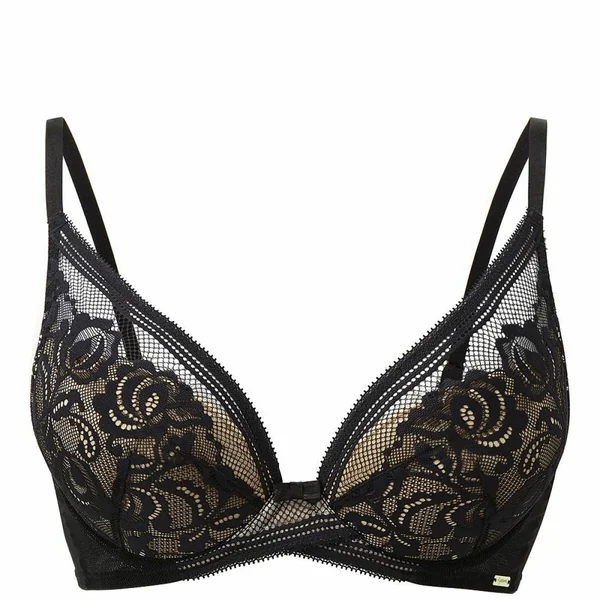 Soutien-gorge plongeant armatures