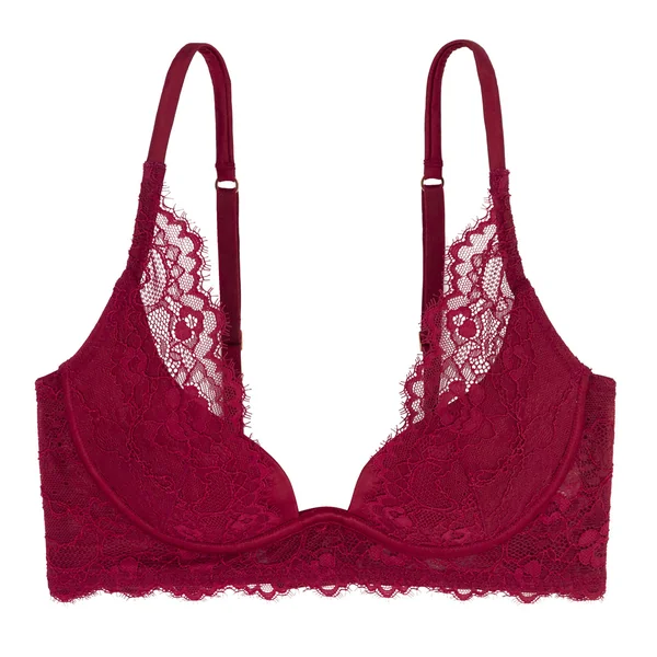 Soutien-gorge plongeant armatures rouge DIAZ