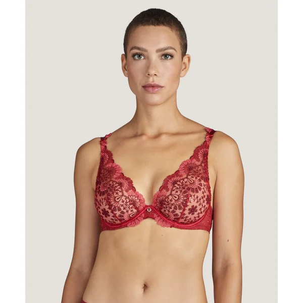 Soutien-gorge plongeant armatures