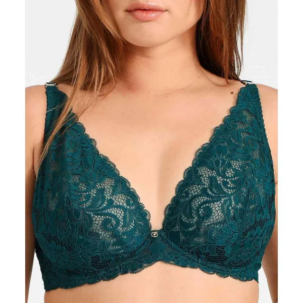 Soutien-gorge plongeant armatures
