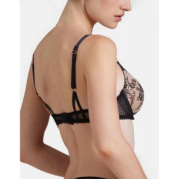 Soutien-gorge plongeant armatures