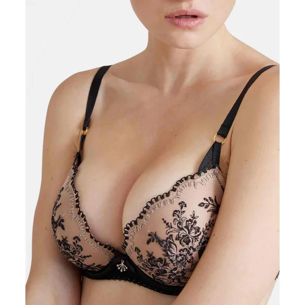 Soutien-gorge plongeant armatures