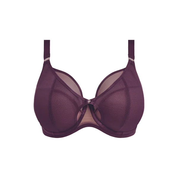 Soutien-Gorge Plongeant Bordeaux violet Elomi
