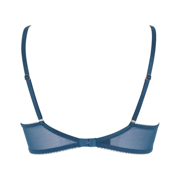 Soutien-gorge plongeant non rembourré - Bleu Gossard Superboost Lace