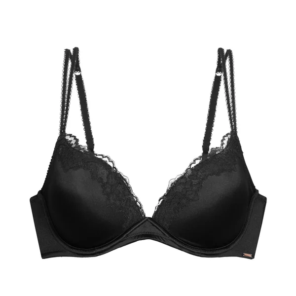Soutien-Gorge Plongeant Push up Noir Dorina