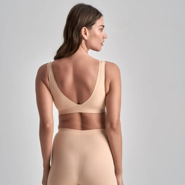 Soutien-gorge plongeant sans armatures invisible