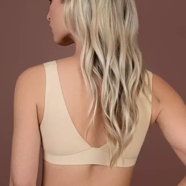 Soutien-gorge plongeant sans armatures invisible