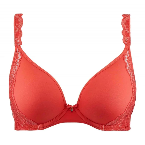 Soutien-gorge plongeant spacer armatures Rouge