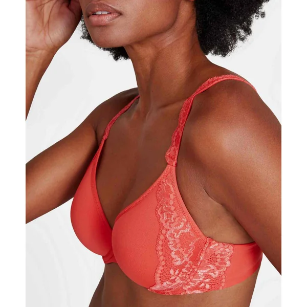 Soutien-gorge plongeant spacer armatures Rouge