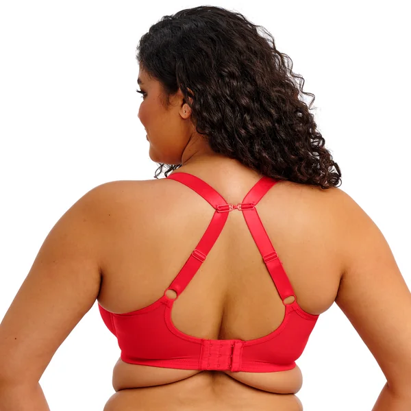 Soutien-Gorge Plongeant STRETCH - Rouge Elomi
