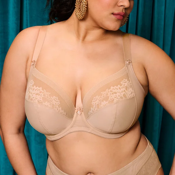 Soutien-Gorge Plongeant - STRETCH Sahara beige Elomi