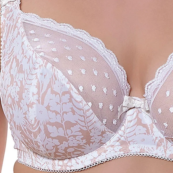 Soutien-gorge plongeant à armatures