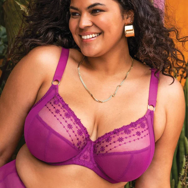 Soutien-gorge Plunge violet Elomi MATILDA