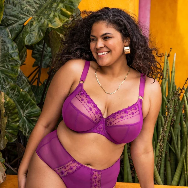 Soutien-gorge Plunge violet Elomi MATILDA