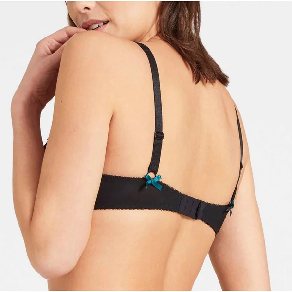 Soutien-gorge push-up plongeant armatures