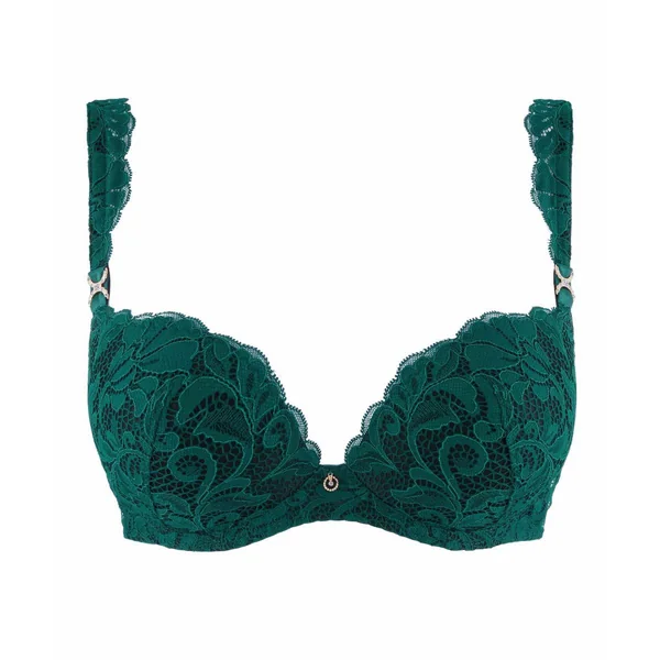 Soutien-gorge push-up plongeant armatures