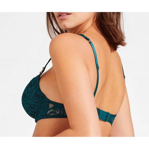 Soutien-gorge push-up plongeant armatures